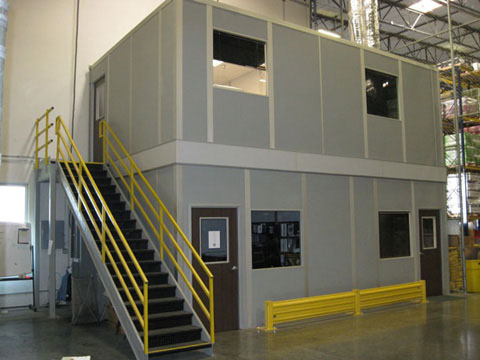 Warehouse office installations